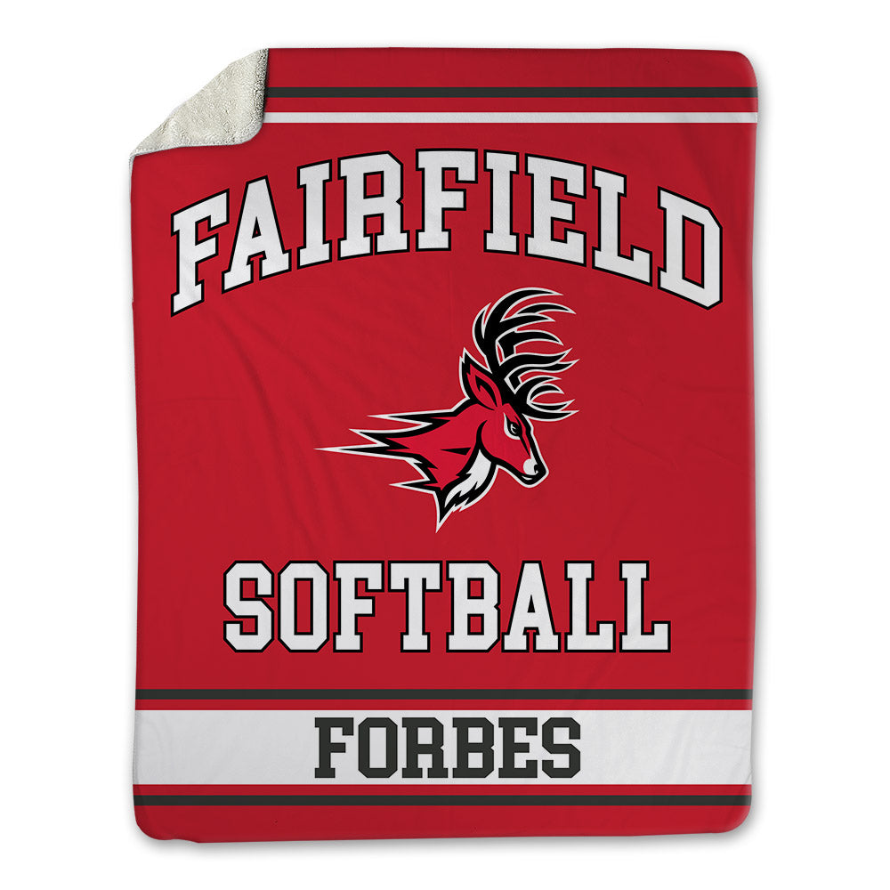 Fairfield - NCAA Softball : Megan Forbes - Blanket-0