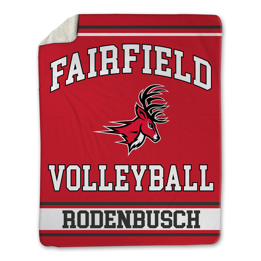 Fairfield - NCAA Women's Volleyball : Svenja Rodenbusch - Blanket-0