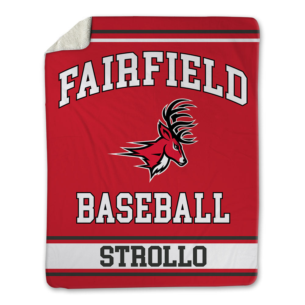 Fairfield - NCAA Baseball : Ryan Strollo - Blanket-0