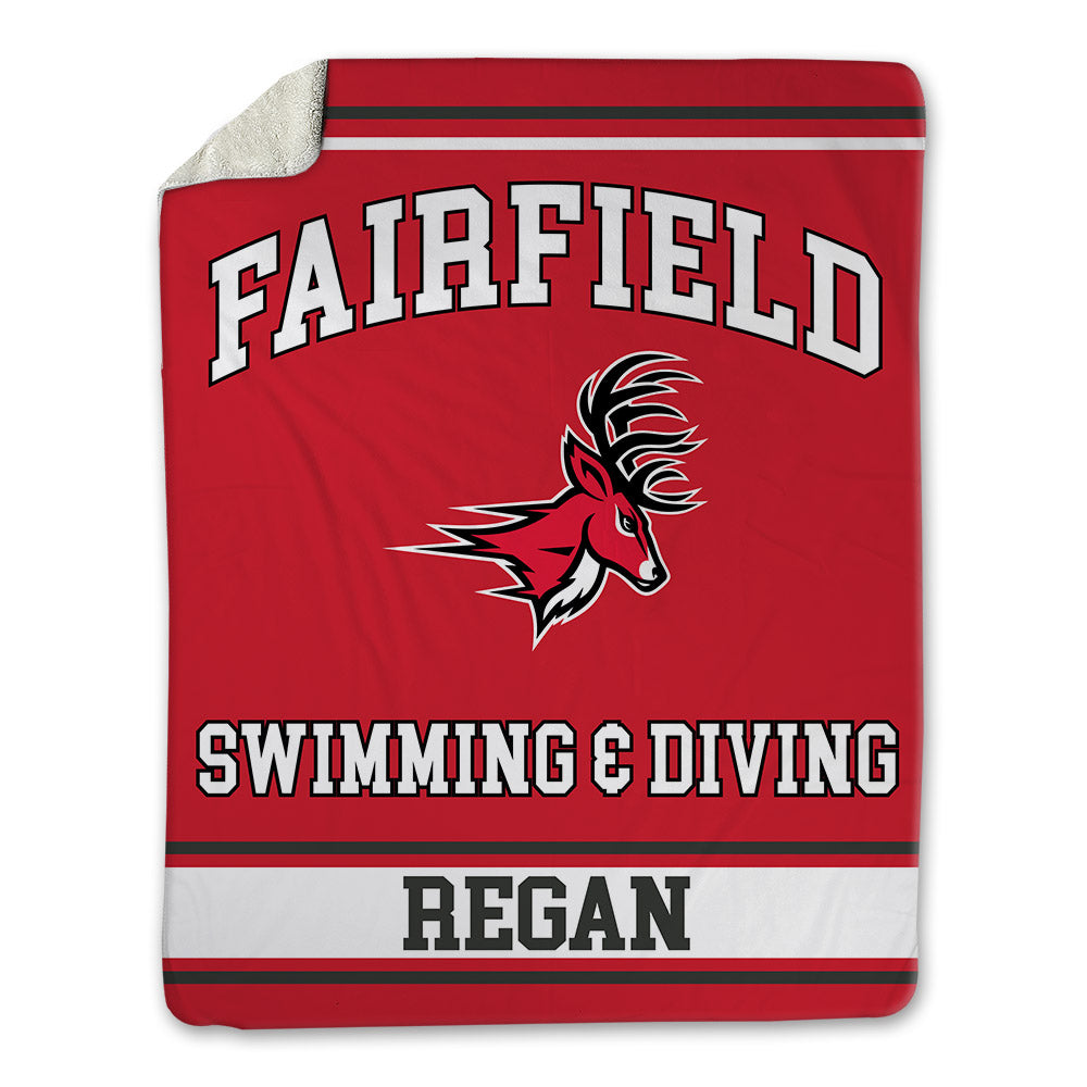 Fairfield - NCAA Men's Swimming & Diving : Tim Regan - Blanket-0