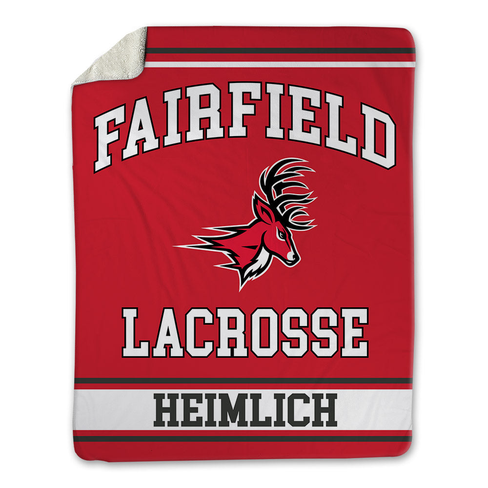Fairfield - NCAA Men's Lacrosse : Lars Heimlich - Blanket-0