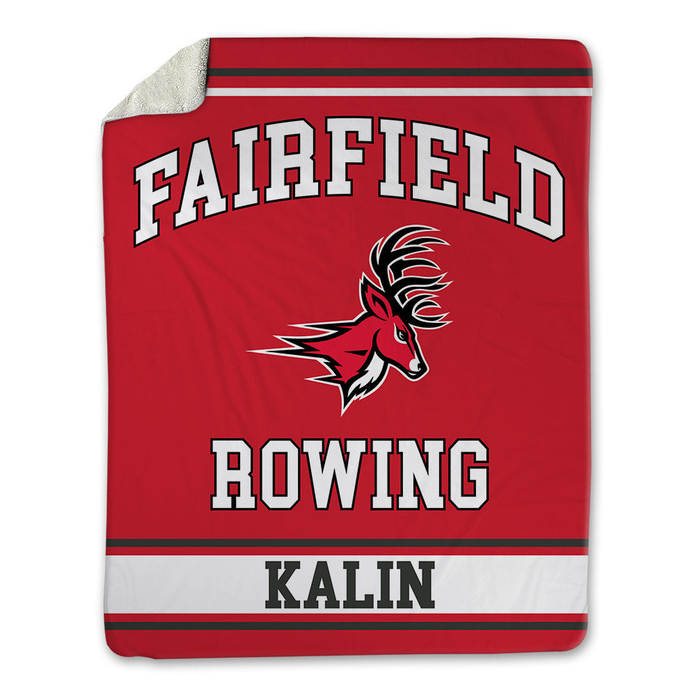 Fairfield - NCAA Women's Rowing : Marianna Kalin - Blanket-0
