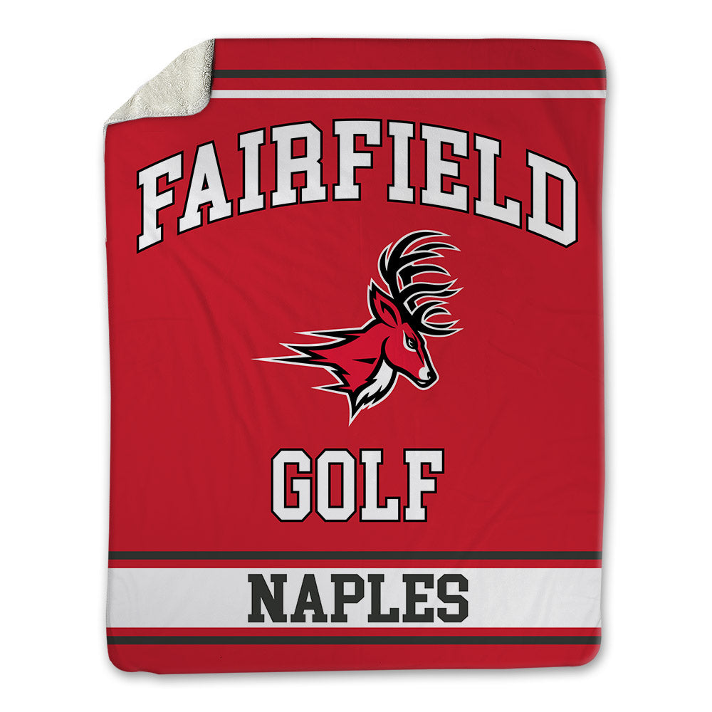Fairfield - NCAA Men's Golf : Anthony Naples - Blanket-0