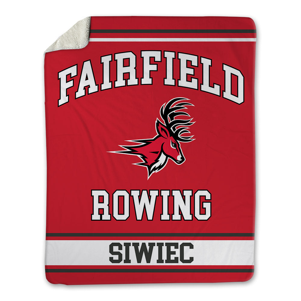 Fairfield - NCAA Men's Rowing : Tyler Siwiec - Blanket-0