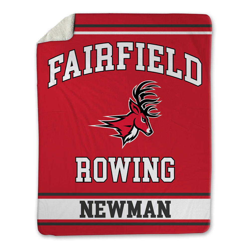 Fairfield - NCAA Women's Rowing : Jill Newman - Blanket-0