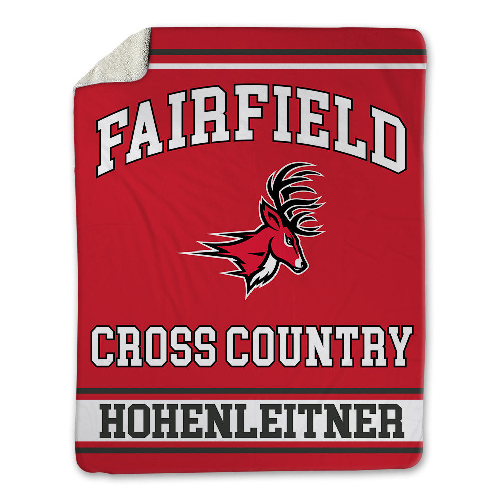 Fairfield - NCAA Men's Cross Country : George Hohenleitner - Blanket-0
