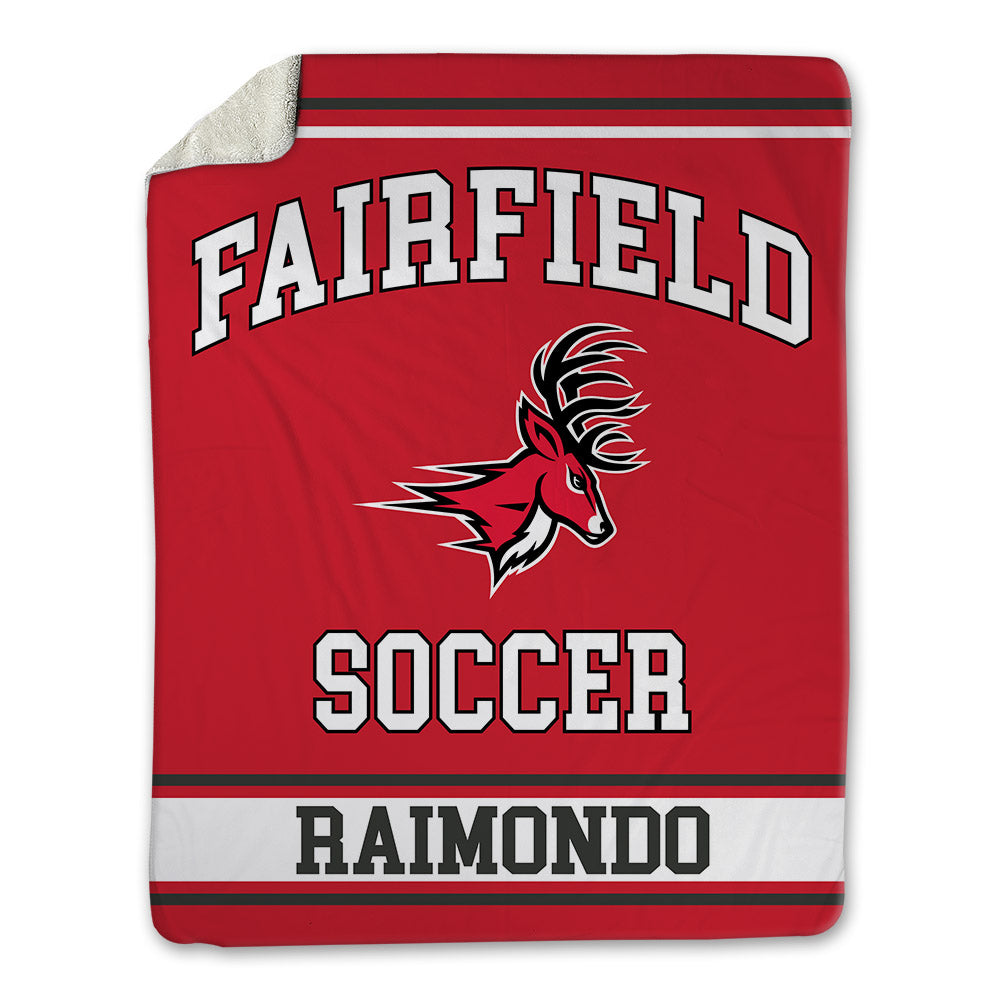 Fairfield - NCAA Men's Soccer : Daniel Raimondo - Blanket-0