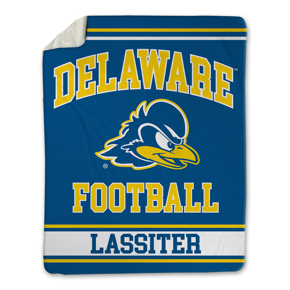 Delaware - NCAA Football : Gevaris Lassiter - Blanket-0
