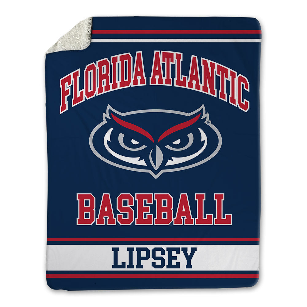 FAU - NCAA Baseball : Marshall Lipsey - Blanket-0