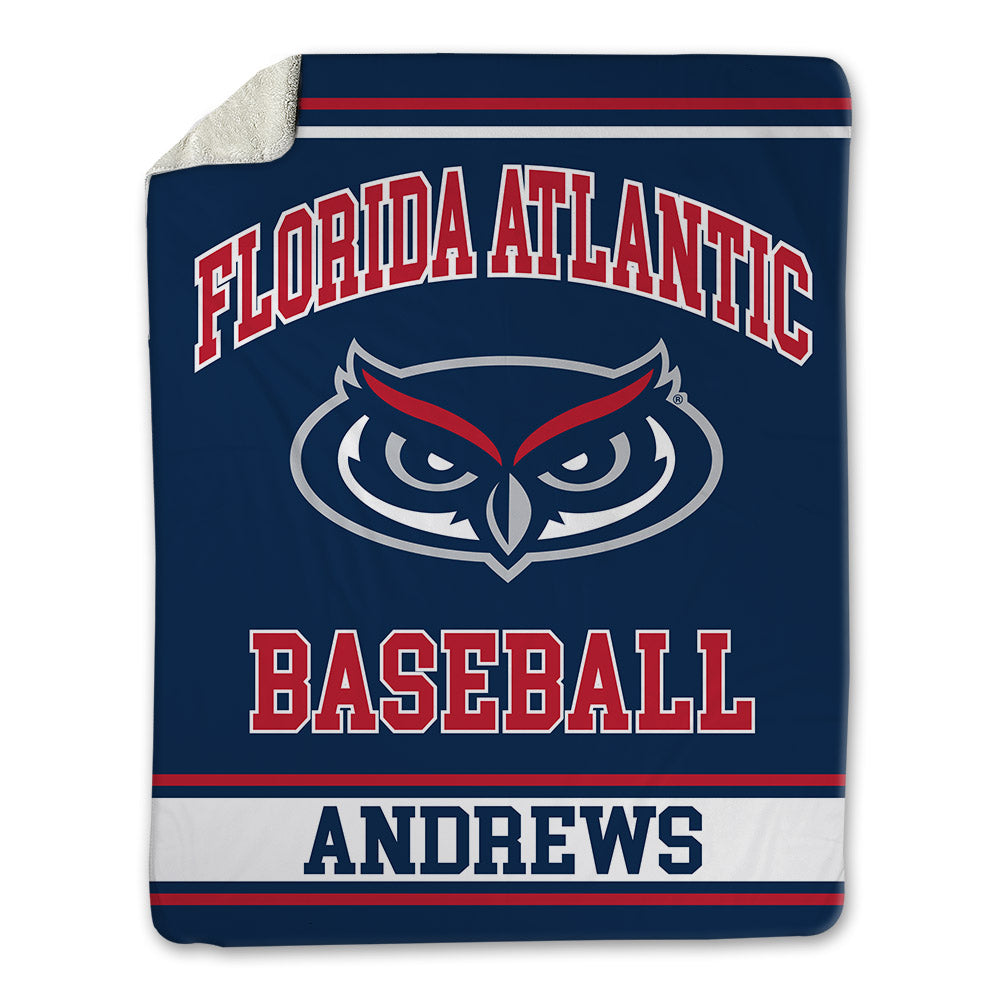 FAU - NCAA Baseball : Steven Andrews - Blanket-0