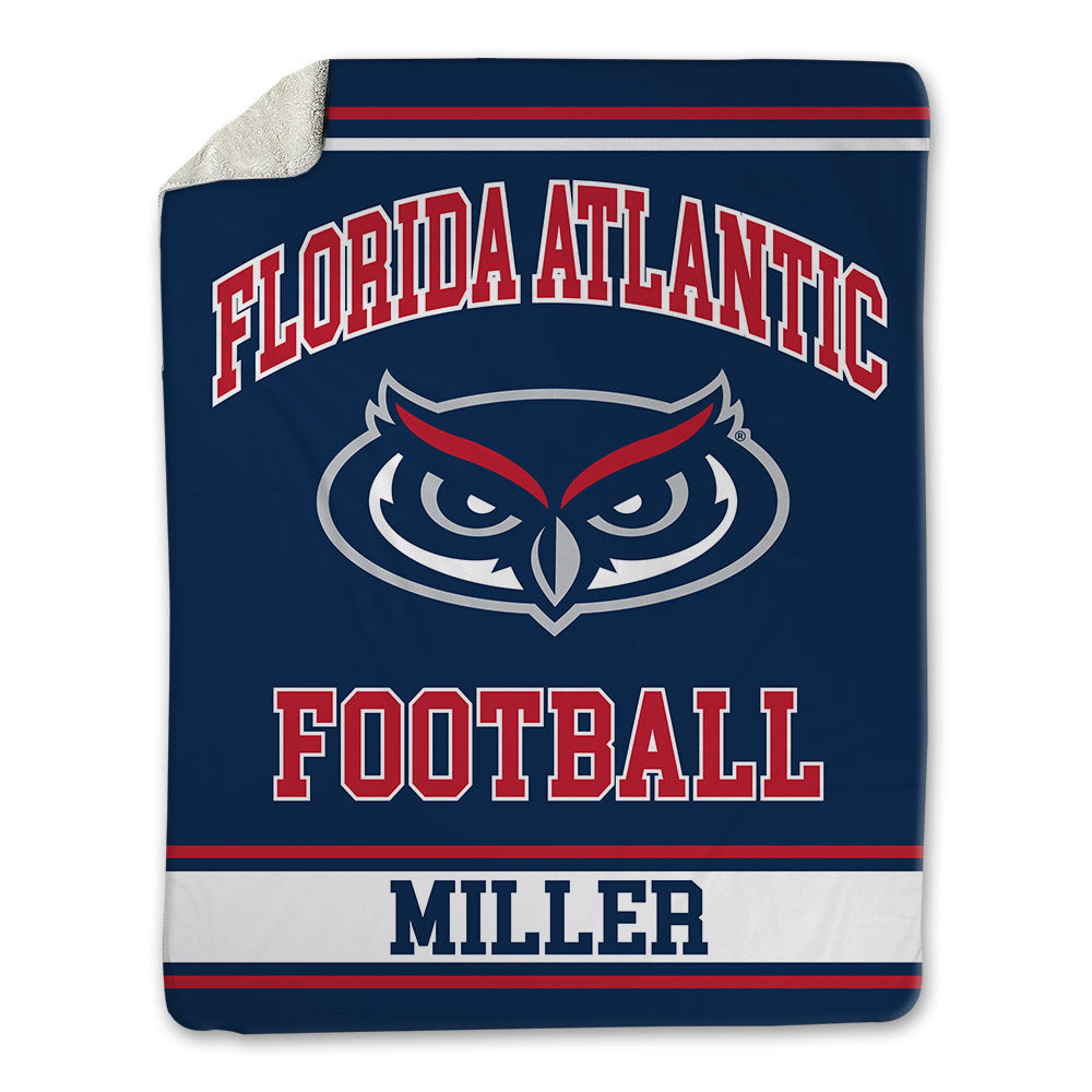 FAU - NCAA Football : Earl Miller - Blanket-0