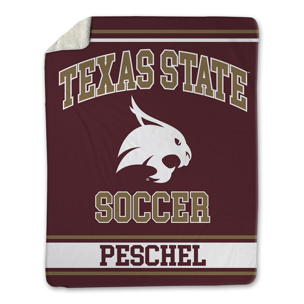Texas State - NCAA Women's Soccer : Bailey Peschel - Blanket-0