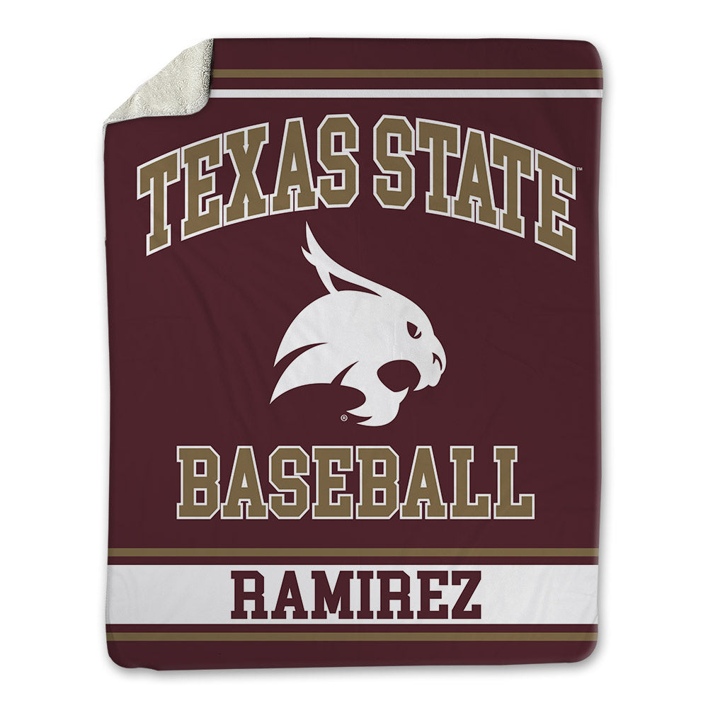Texas State - NCAA Baseball : August Ramirez - Blanket-0