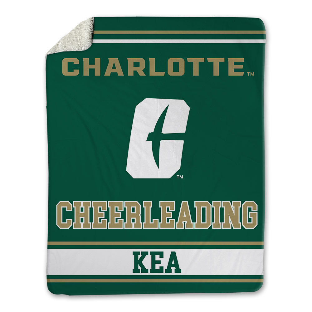 UNC Charlotte - NCAA Cheerleading : Jermani Kea - Blanket-0