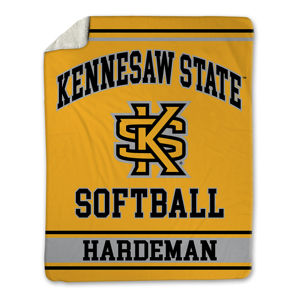 Kennesaw - NCAA Softball : Ty'Liyah Hardeman - Blanket-0