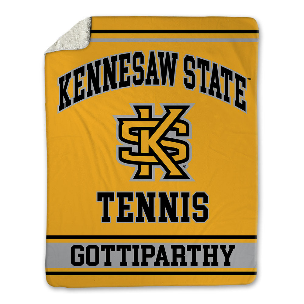 Kennesaw - NCAA Women's Tennis : Amulika Gottiparthy - Blanket-0