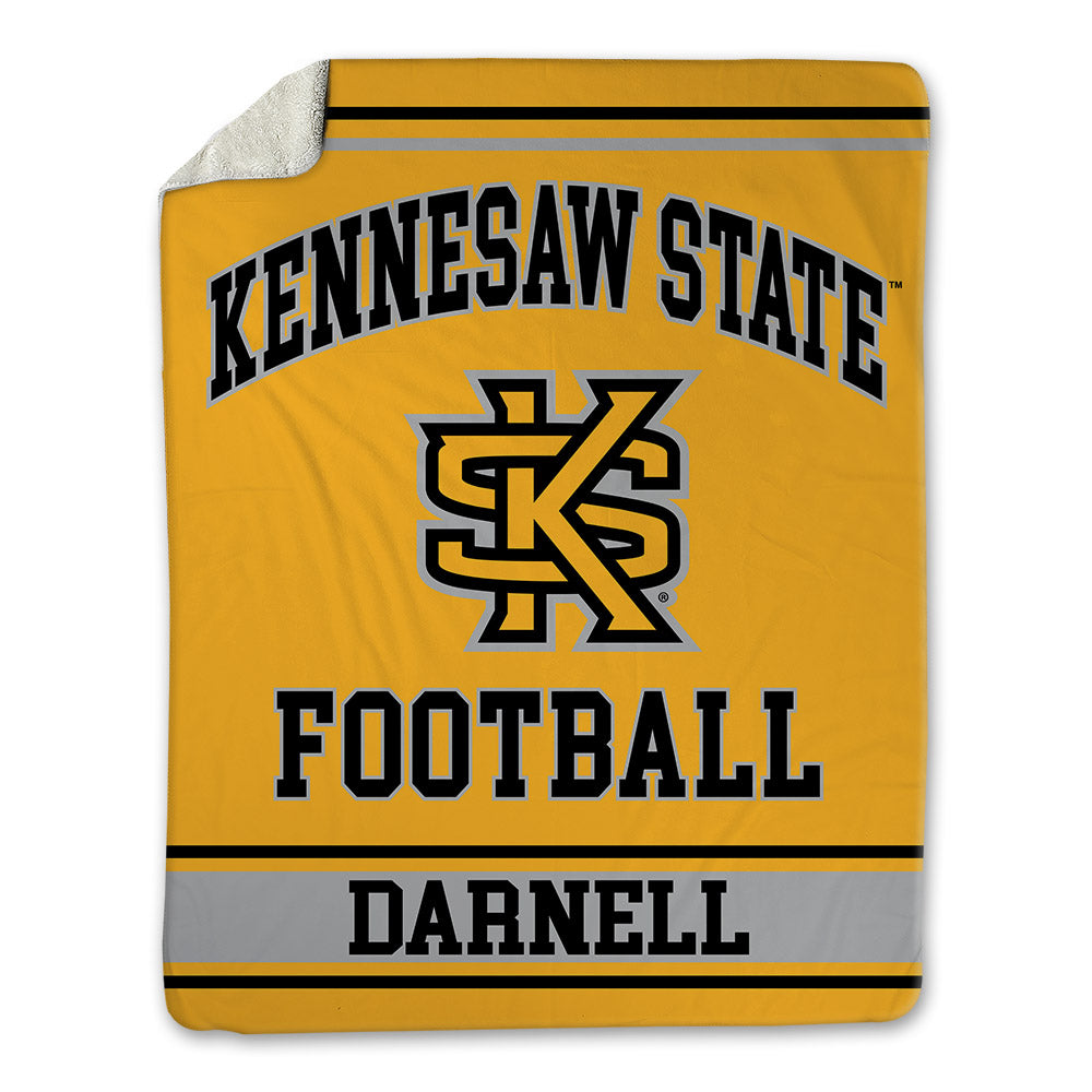 Kennesaw - NCAA Football : Rowan Darnell - Blanket-0