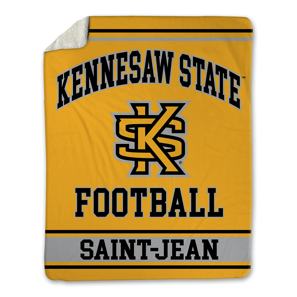 Kennesaw - NCAA Football : Chrisdasson Saint-Jean - Blanket-0