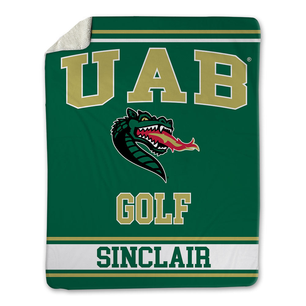 UAB - NCAA Women's Golf : Grace Sinclair - Blanket-0