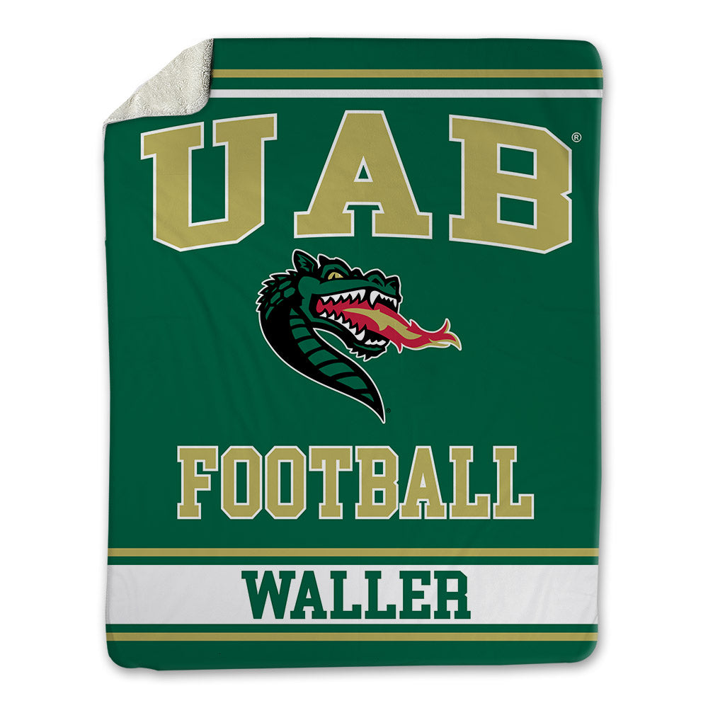 UAB - NCAA Football : Emmanuel Waller - Blanket-0