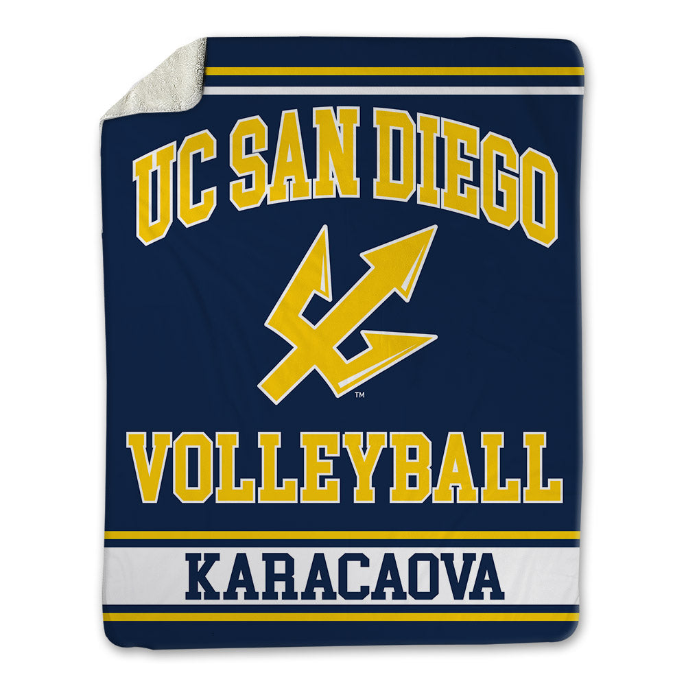 UCSD - NCAA Women's Volleyball : Sabire Karacaova - Blanket-0
