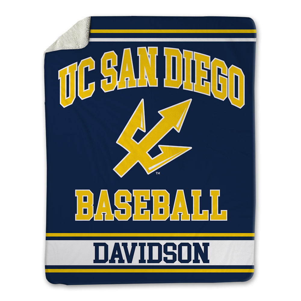 UCSD - NCAA Baseball : Garrett Davidson - Blanket-0