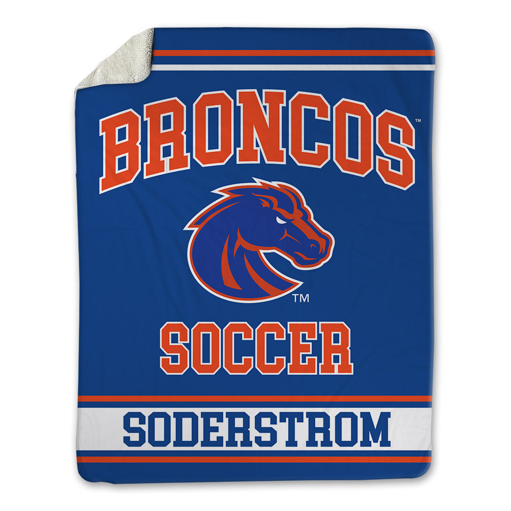 Boise State - NCAA Women's Soccer : Kayla Soderstrom - Blanket-0