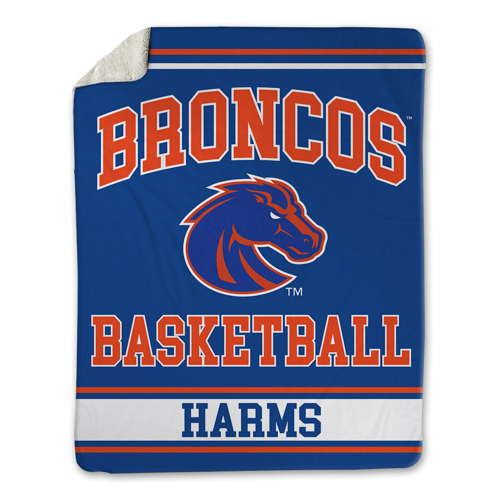 Boise State - NCAA Women's Basketball : Izzir Harms - Blanket-0