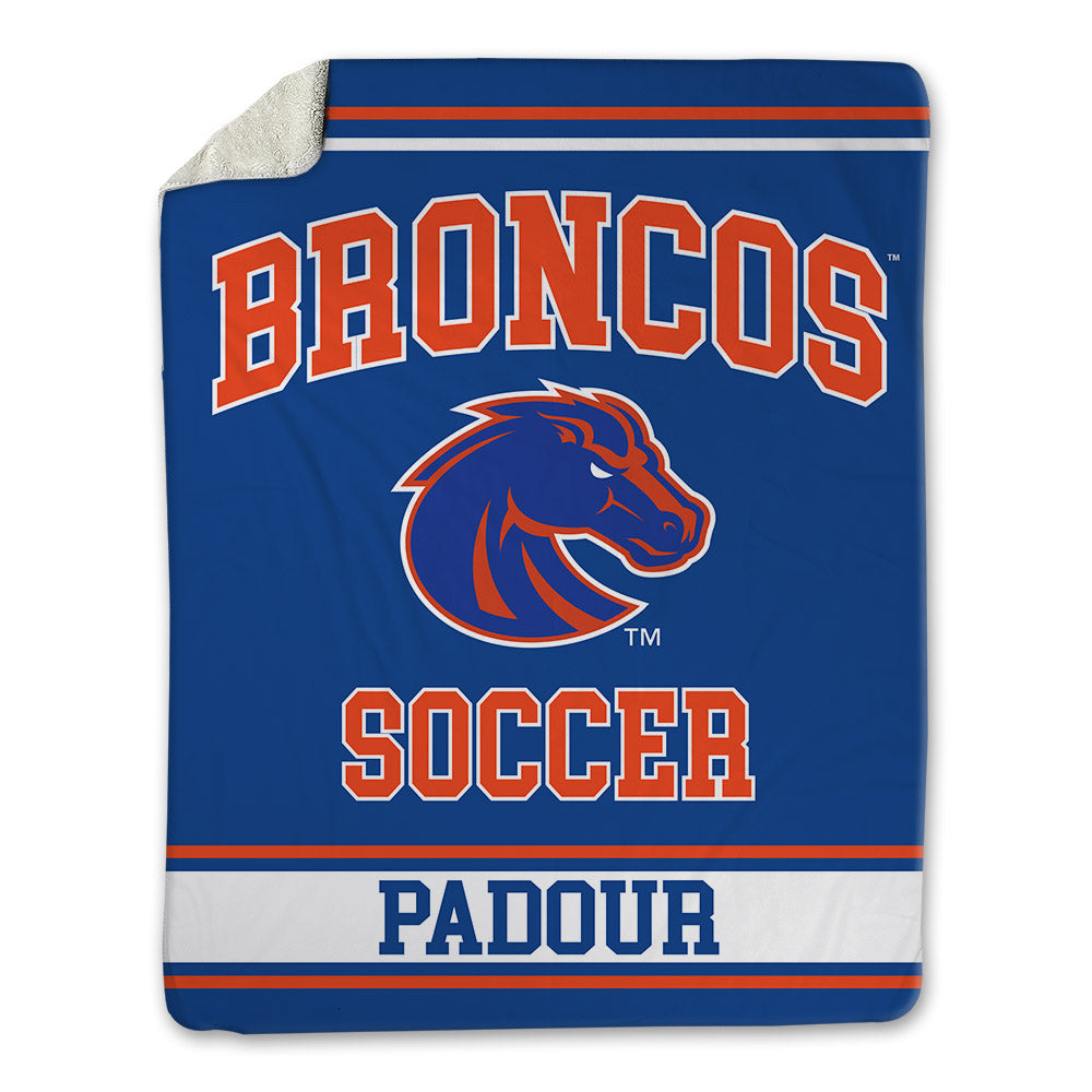 Boise State - NCAA Women's Soccer : Morgan Padour - Blanket-0