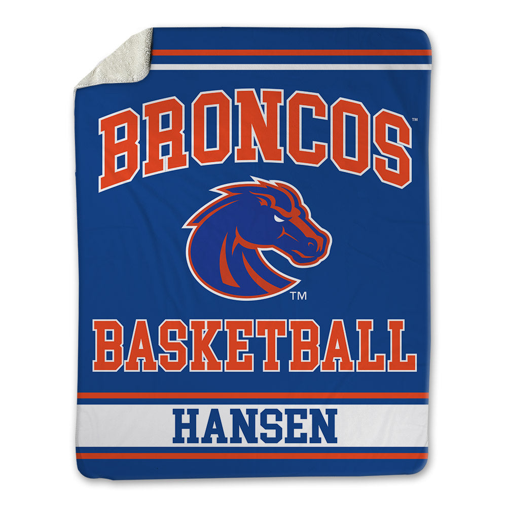 Boise State - NCAA Women's Basketball : Mya Hansen - Blanket-0