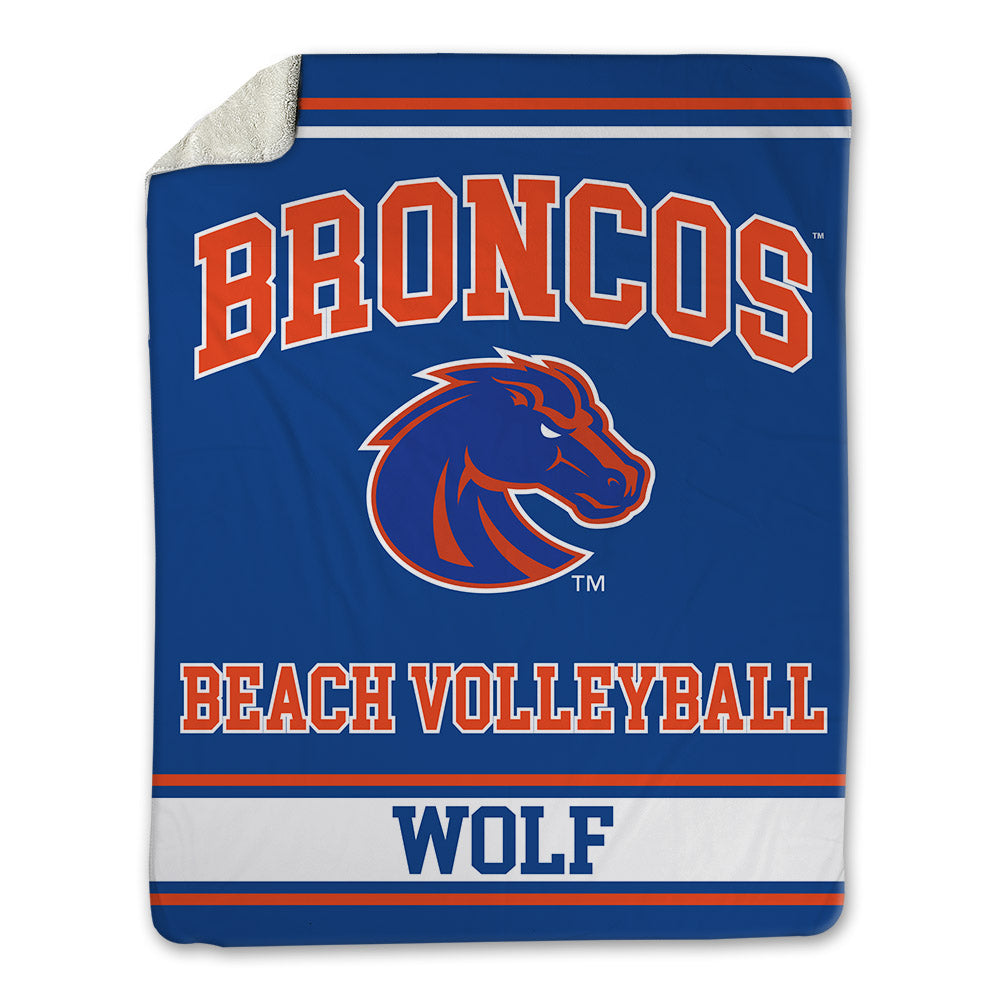 Boise State - NCAA Beach Volleyball : Abbie Wolf - Blanket-0