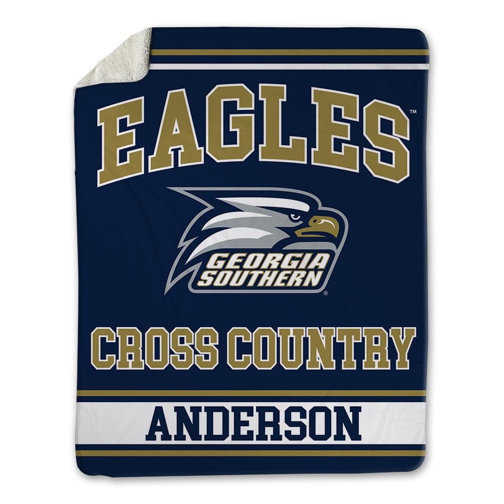 Georgia Southern - NCAA Women's Cross Country : Meg Anderson - Blanket-0