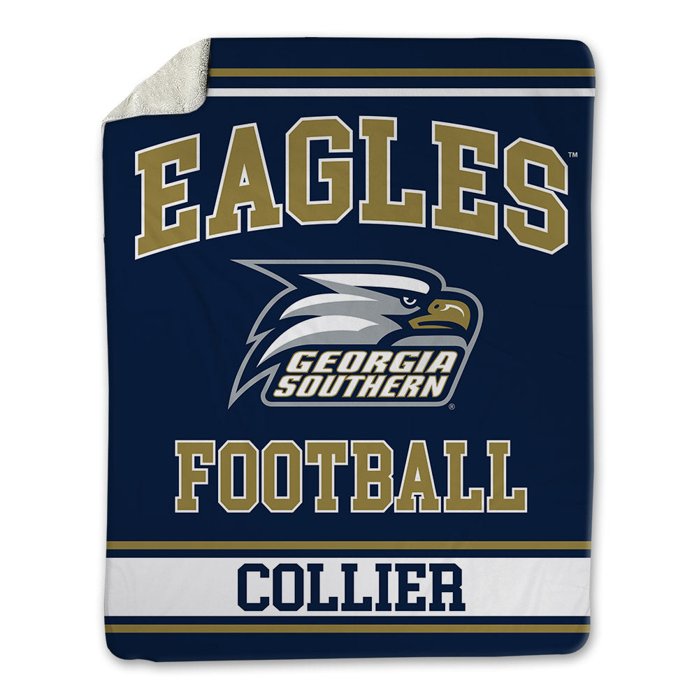 Georgia Southern - NCAA Football : Devin Collier - Blanket-0