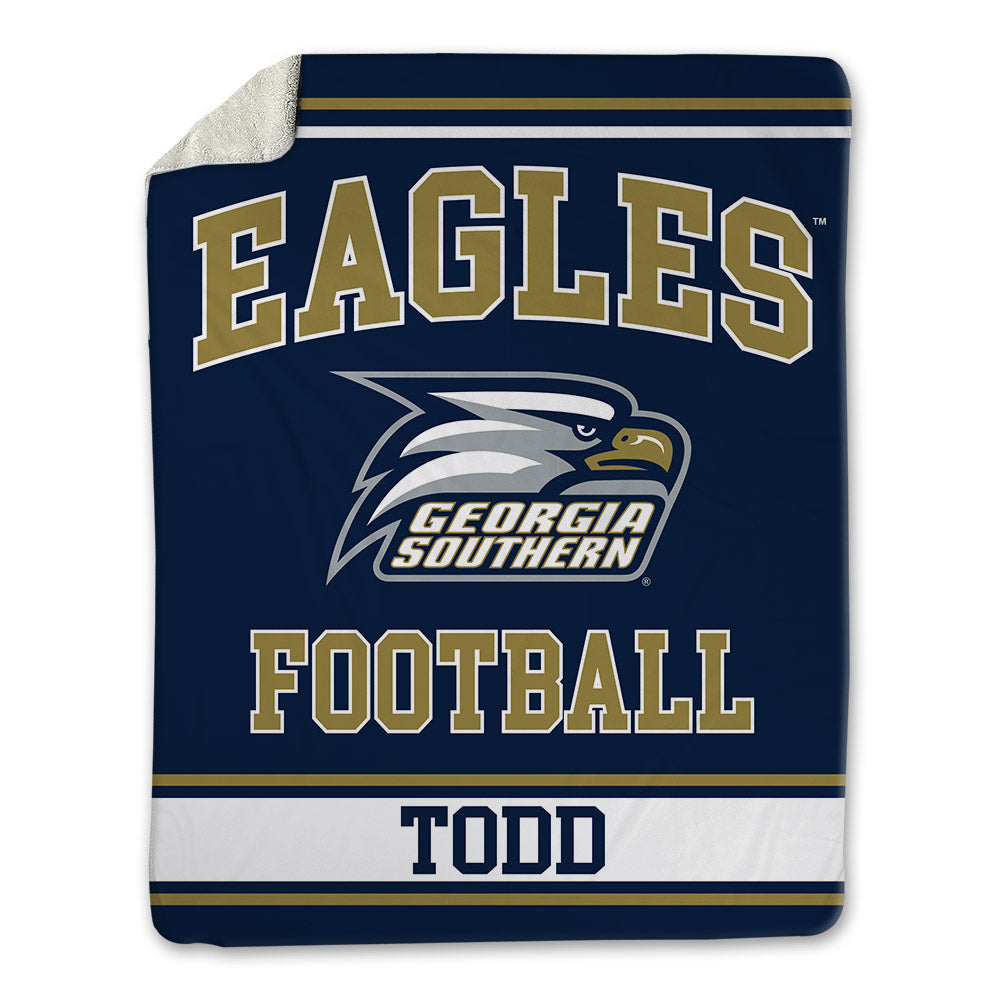 Georgia Southern - NCAA Football : Taeo Todd - Blanket-0