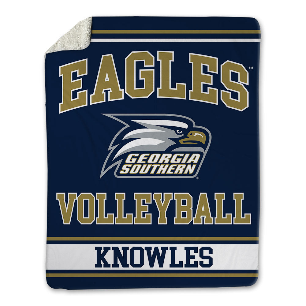 Georgia Southern - NCAA Women's Volleyball : Kayla Knowles - Blanket-0