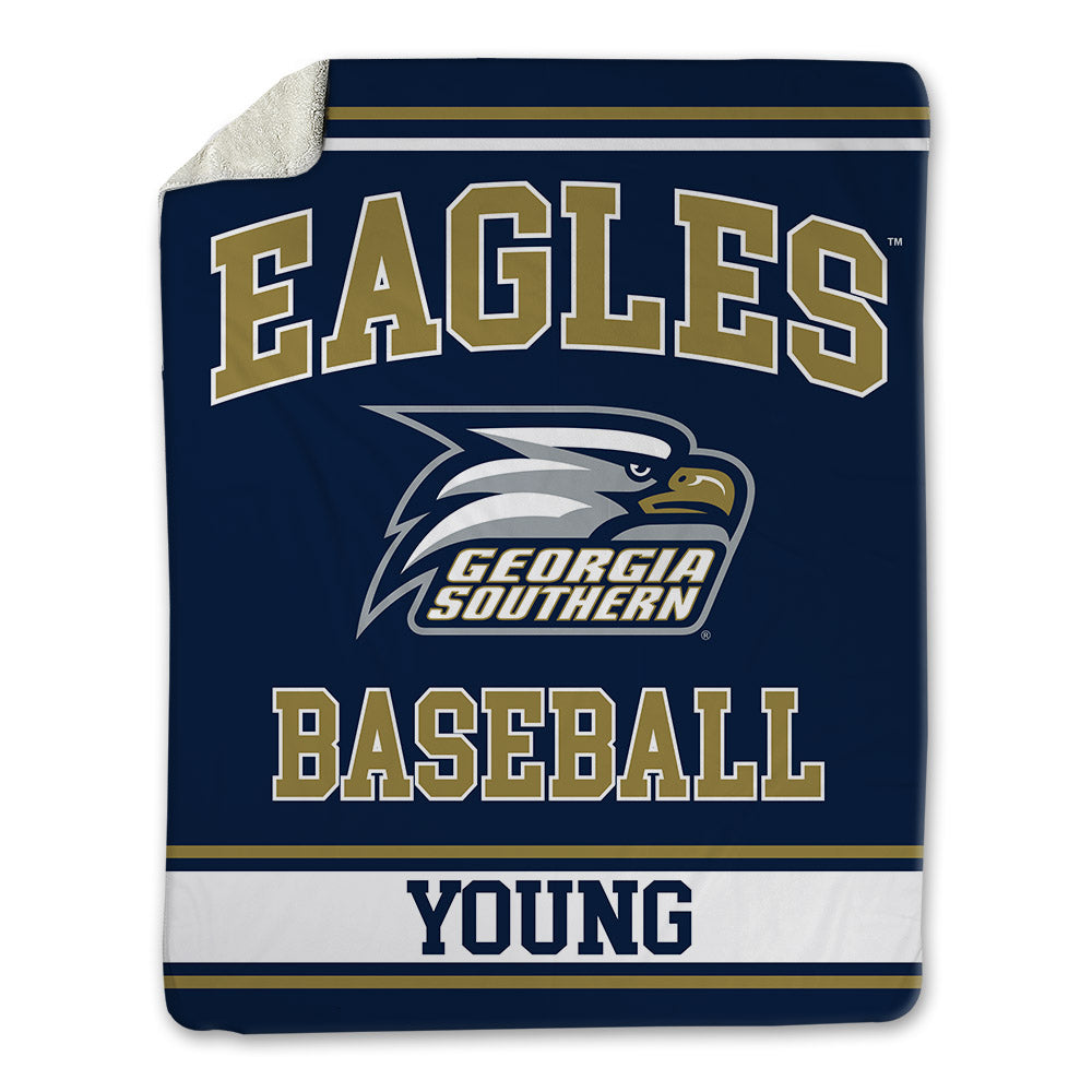 Georgia Southern - NCAA Baseball : Jack Young - Blanket-0