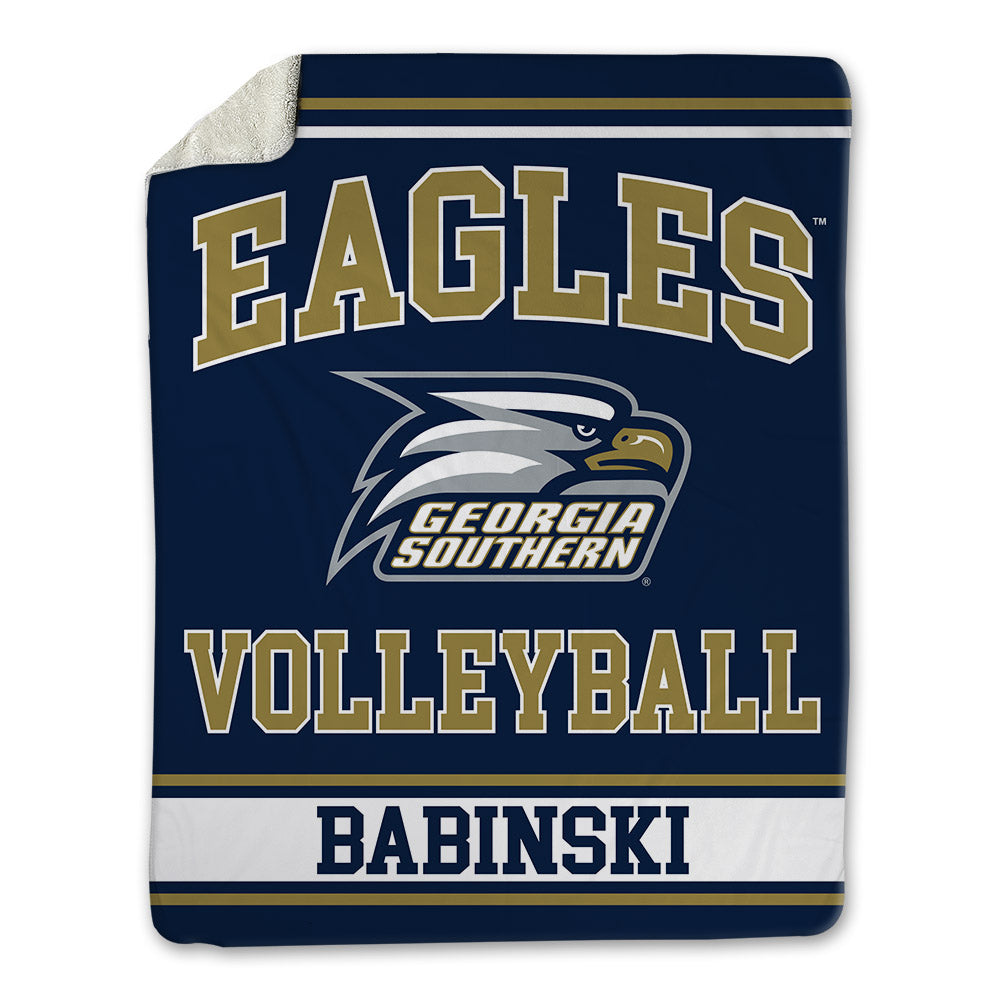 Georgia Southern - NCAA Women's Volleyball : Gabriella Babinski - Blanket-0