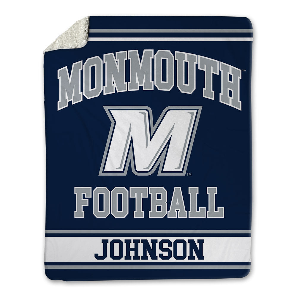 Monmouth - NCAA Football : Dana Johnson - Blanket-0