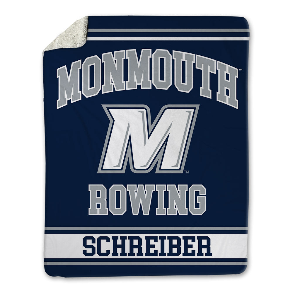 Monmouth - NCAA Women's Rowing : Lorelei Schreiber - Blanket-0
