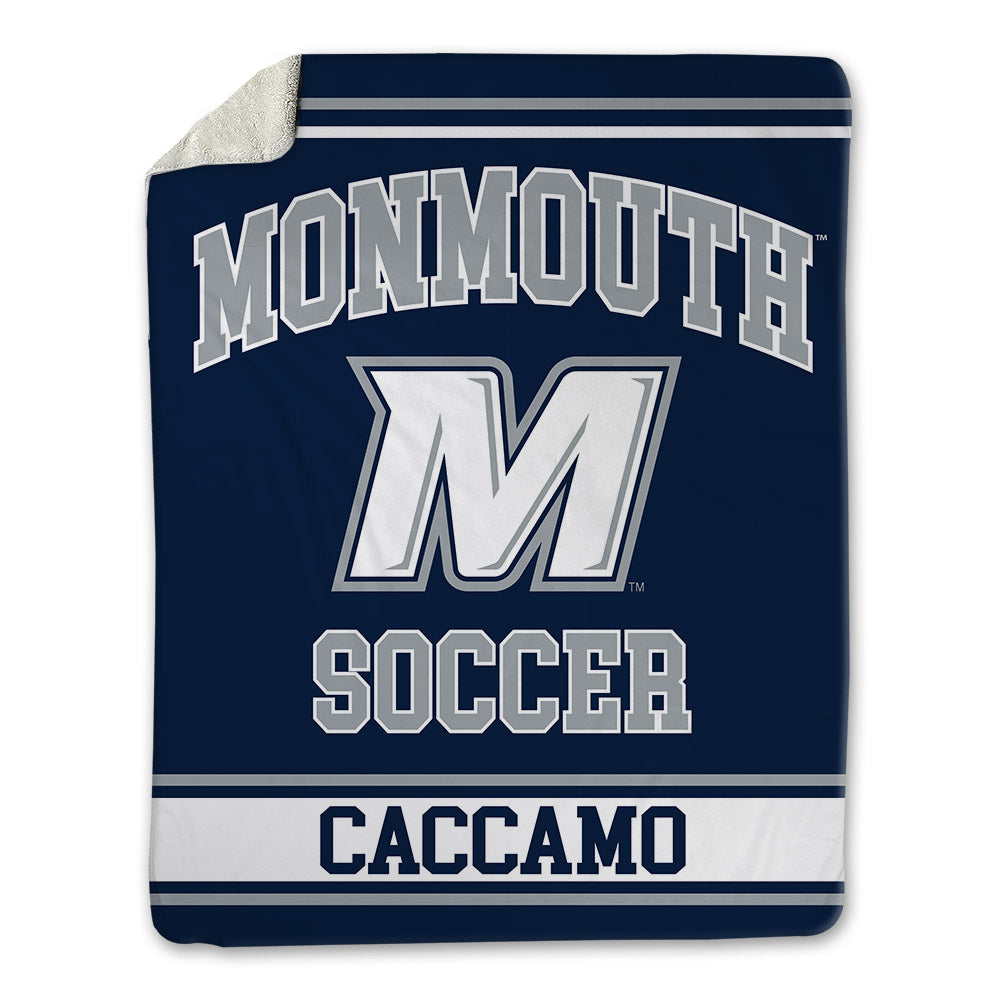 Monmouth - NCAA Women's Soccer : Julianna Caccamo - Blanket-0