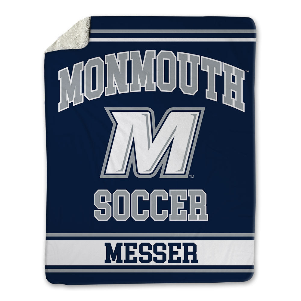 Monmouth - NCAA Women's Soccer : Chloe Messer - Blanket-0