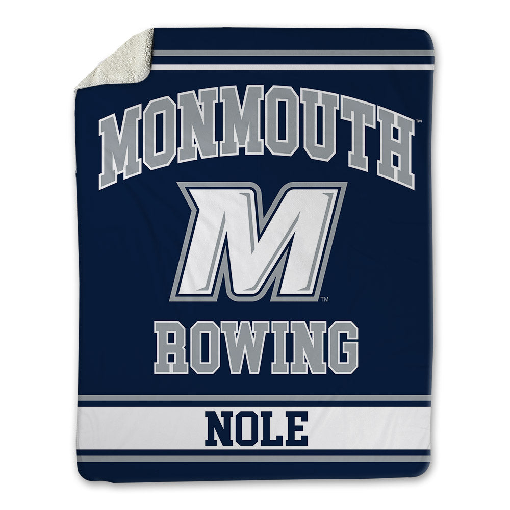 Monmouth - NCAA Women's Rowing : Nadia Nole - Blanket-0