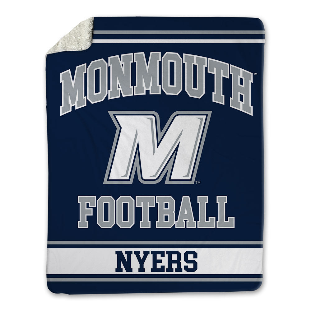 Monmouth - NCAA Football : Justin Nyers - Blanket-0