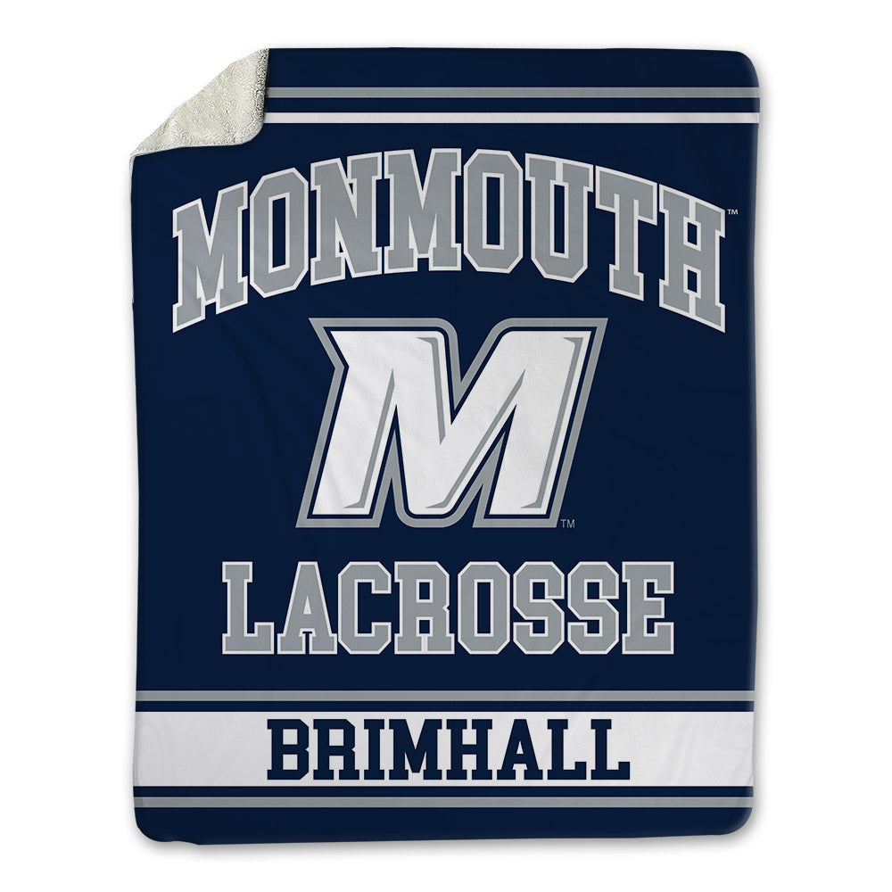 Monmouth - NCAA Men's Lacrosse : Will Brimhall - Blanket-0