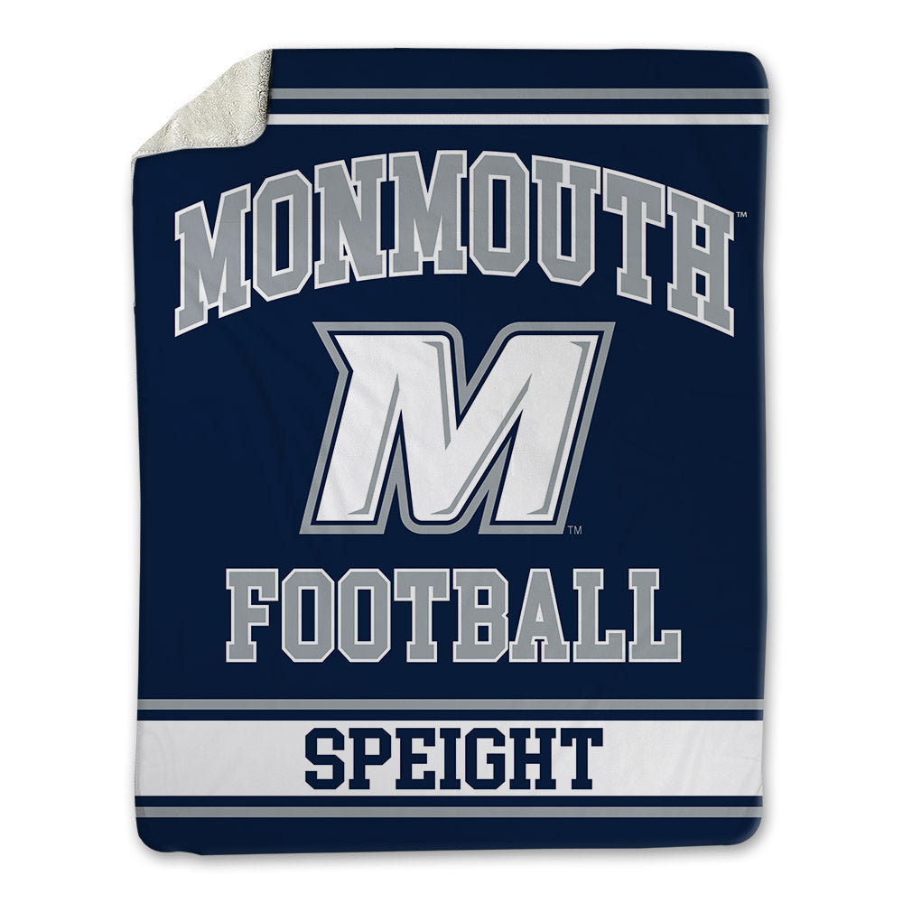 Monmouth - NCAA Football : Tj Speight - Blanket-0