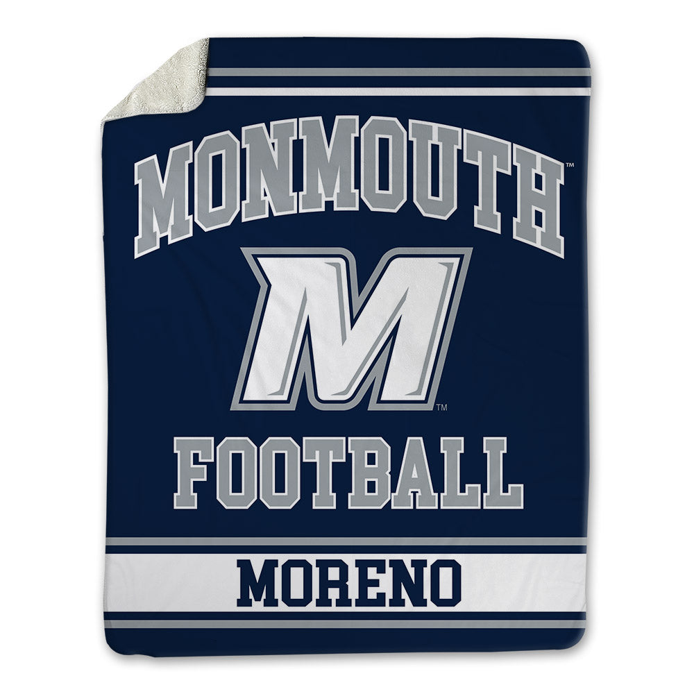 Monmouth - NCAA Football : Chris Moreno - Blanket-0