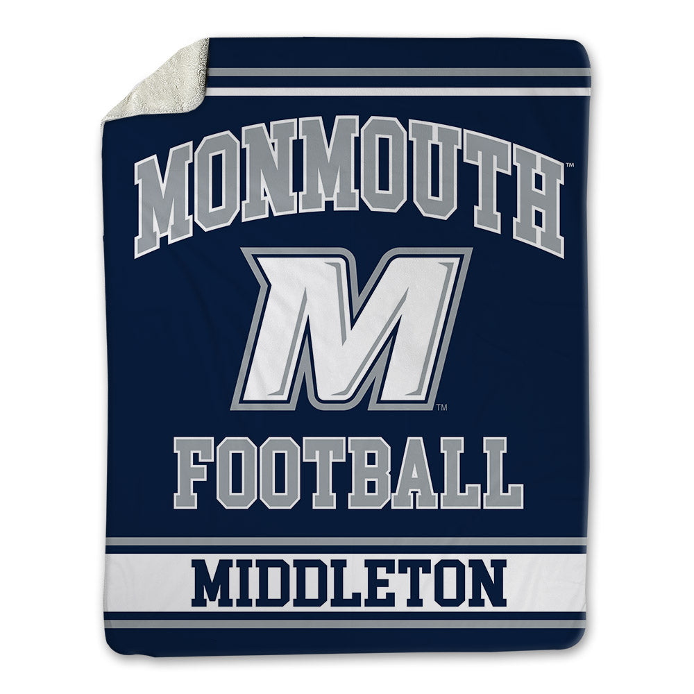 Monmouth - NCAA Football : Marcus Middleton - Blanket-0