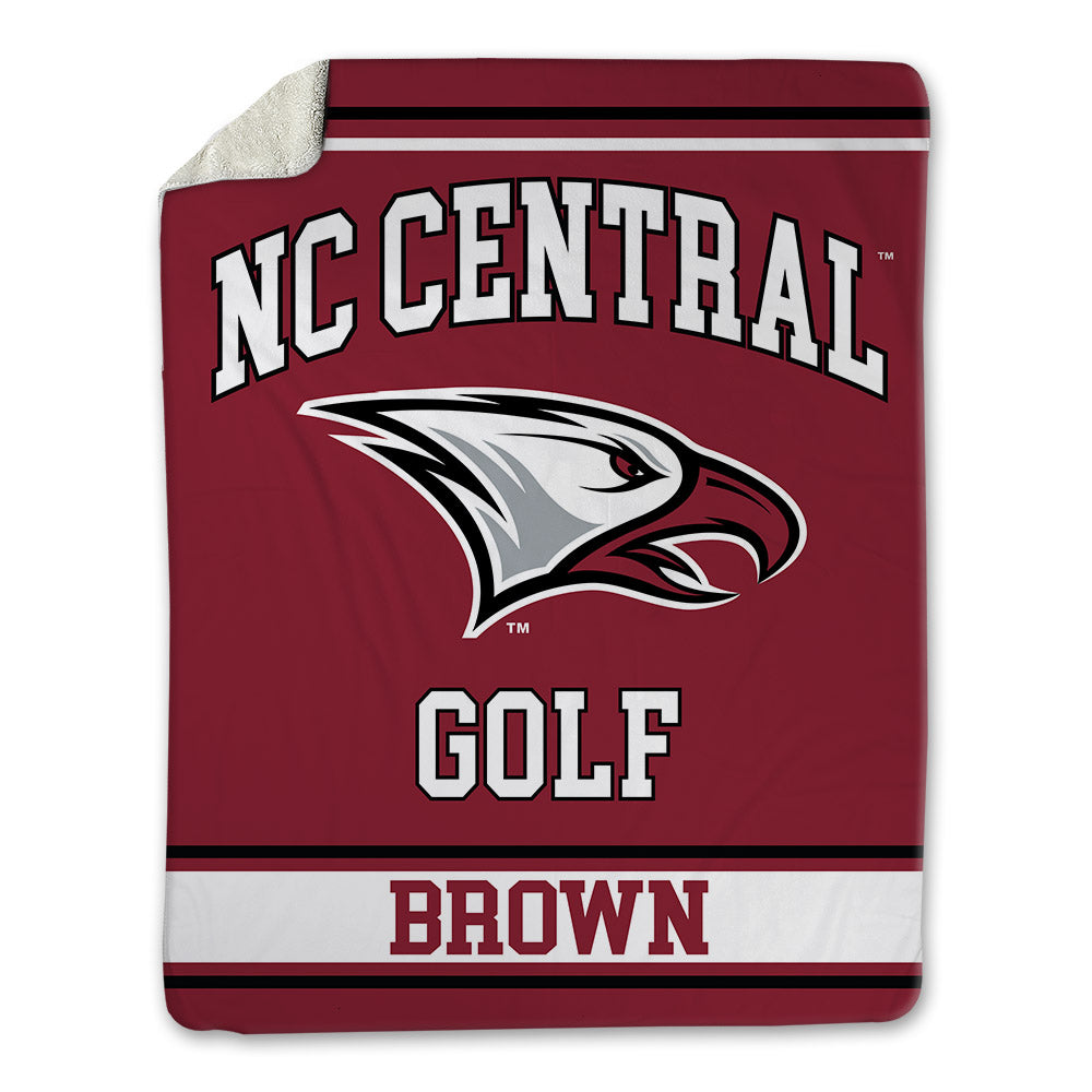NCCU - NCAA Men's Golf : Jalen Brown - Blanket-0