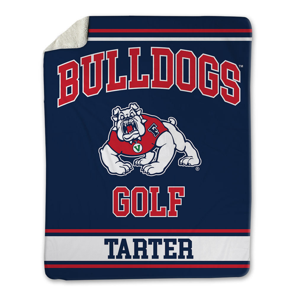 Fresno State - NCAA Men's Golf : Zackary Tarter - Blanket-0
