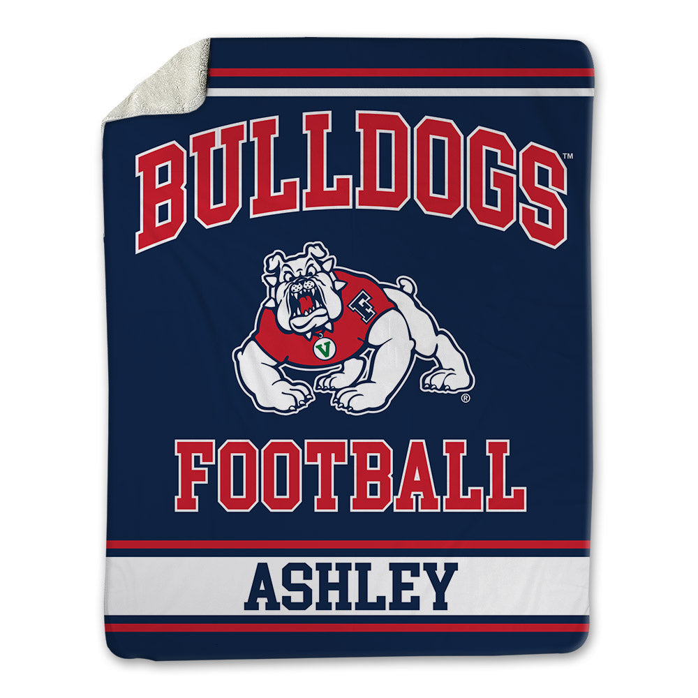 Fresno State - NCAA Football : Ah'Marion Ashley - Blanket-0